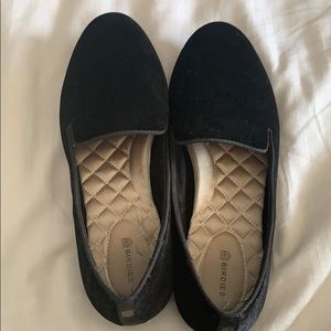 Black suede birdies 8.5